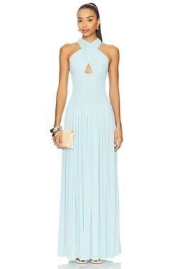 OW Collection x REVOLVE Rhea Maxi Dress in Sky Blue Large (US10)